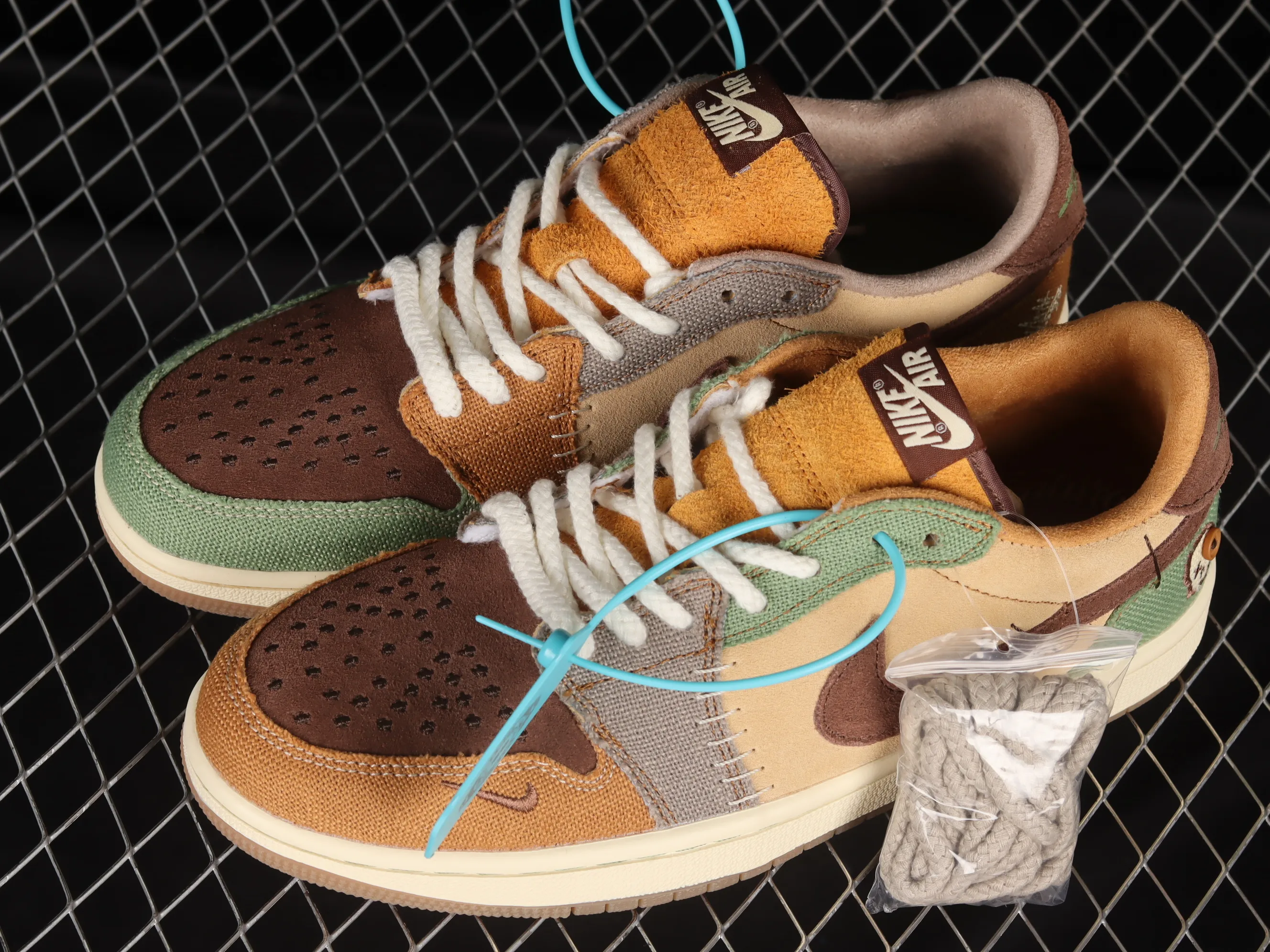 All Categories Air Jordan Jordan Series Basketball Shoes Air Jordan 1 Low Air Jordan 1 Low "Voodoo" AJ1 Joe 1 Voodoo Doll Retro Culture Leisure Sports Shoes DZ7292-200